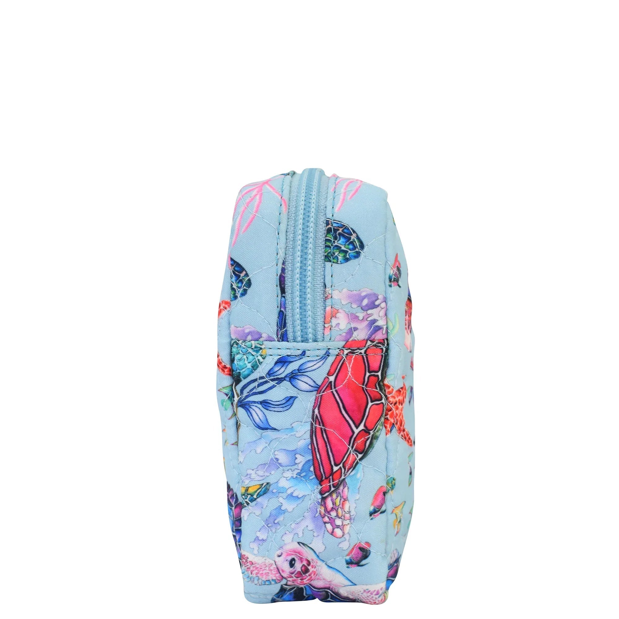Wanderlust Quilted Fabric Organizer Pouch (Small) - 18002