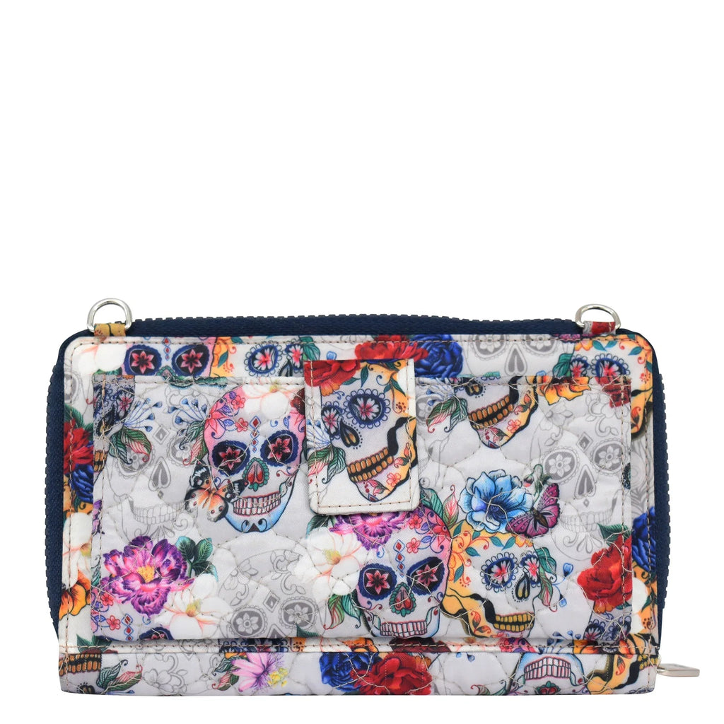 Wanderlust Quilted Fabric Organizer Crossbody - 18004