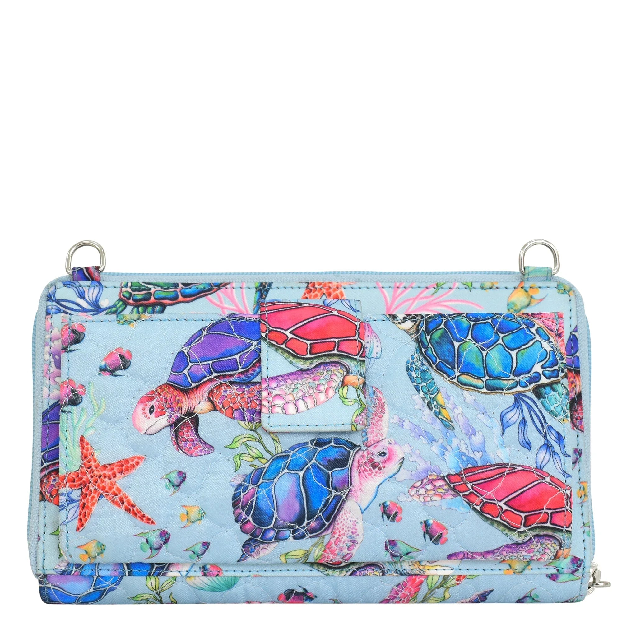 Wanderlust Quilted Fabric Organizer Crossbody - 18004
