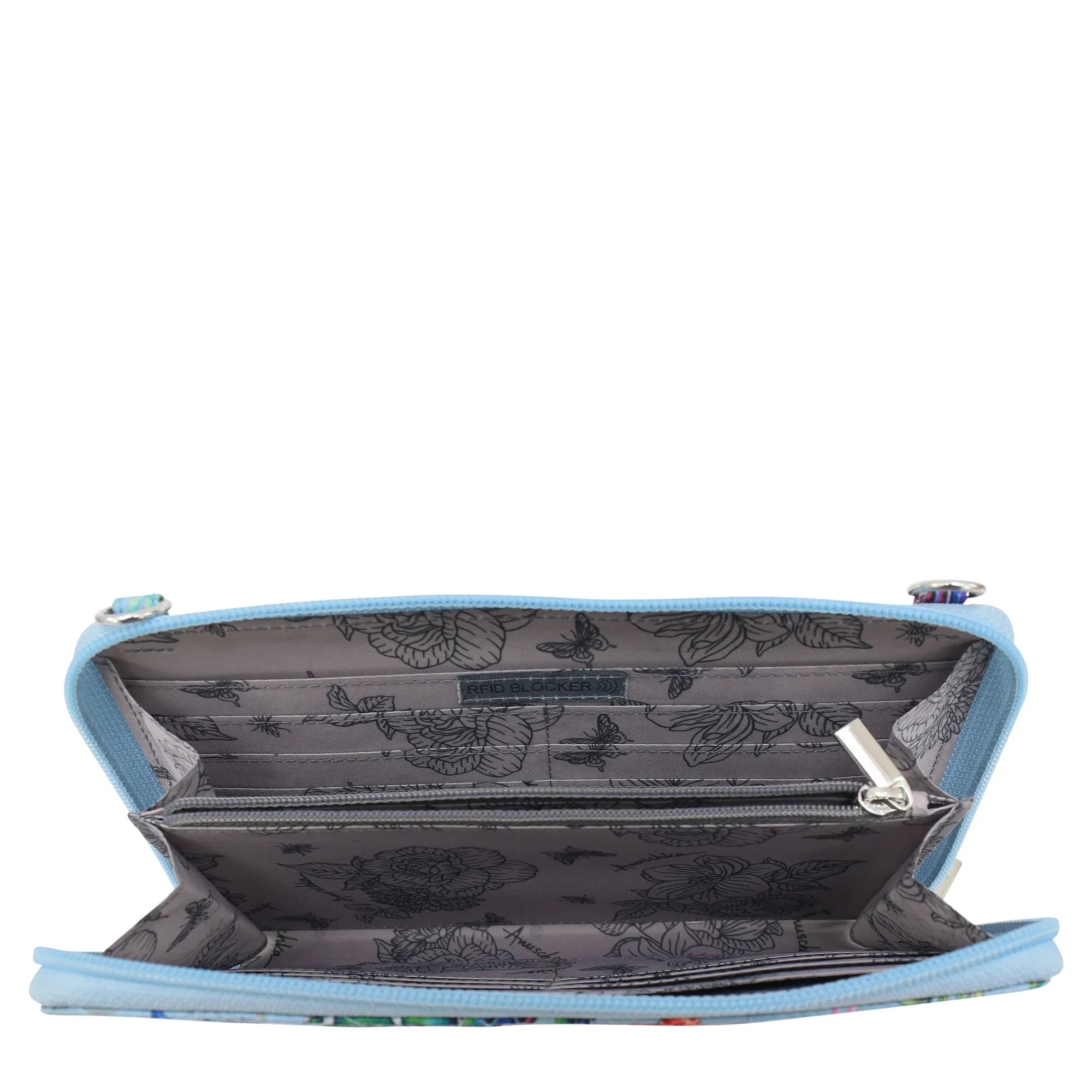 Wanderlust Quilted Fabric Organizer Crossbody - 18004
