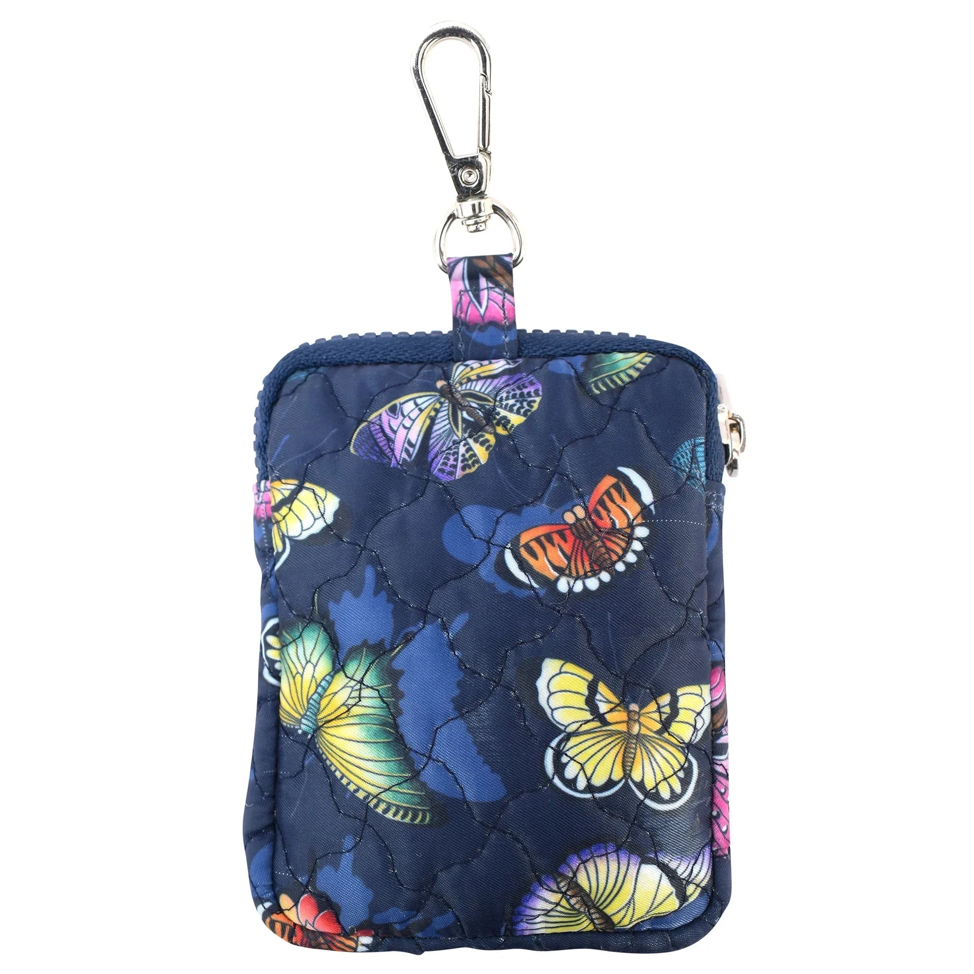 Wanderlust Quilted Fabric Mini Travel Pouch - 18005