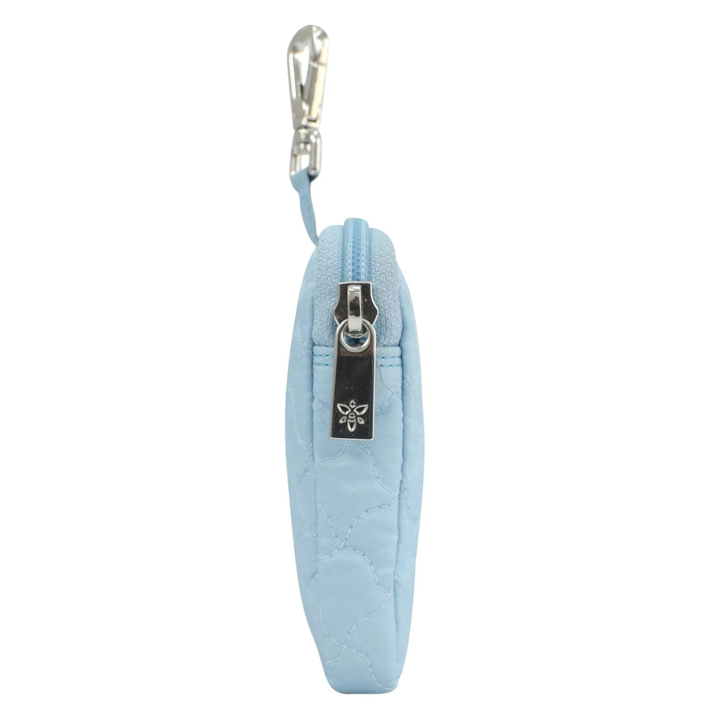 Wanderlust Quilted Fabric Mini Travel Pouch - 18005