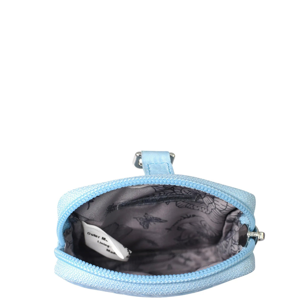 Wanderlust Quilted Fabric Mini Travel Pouch - 18005
