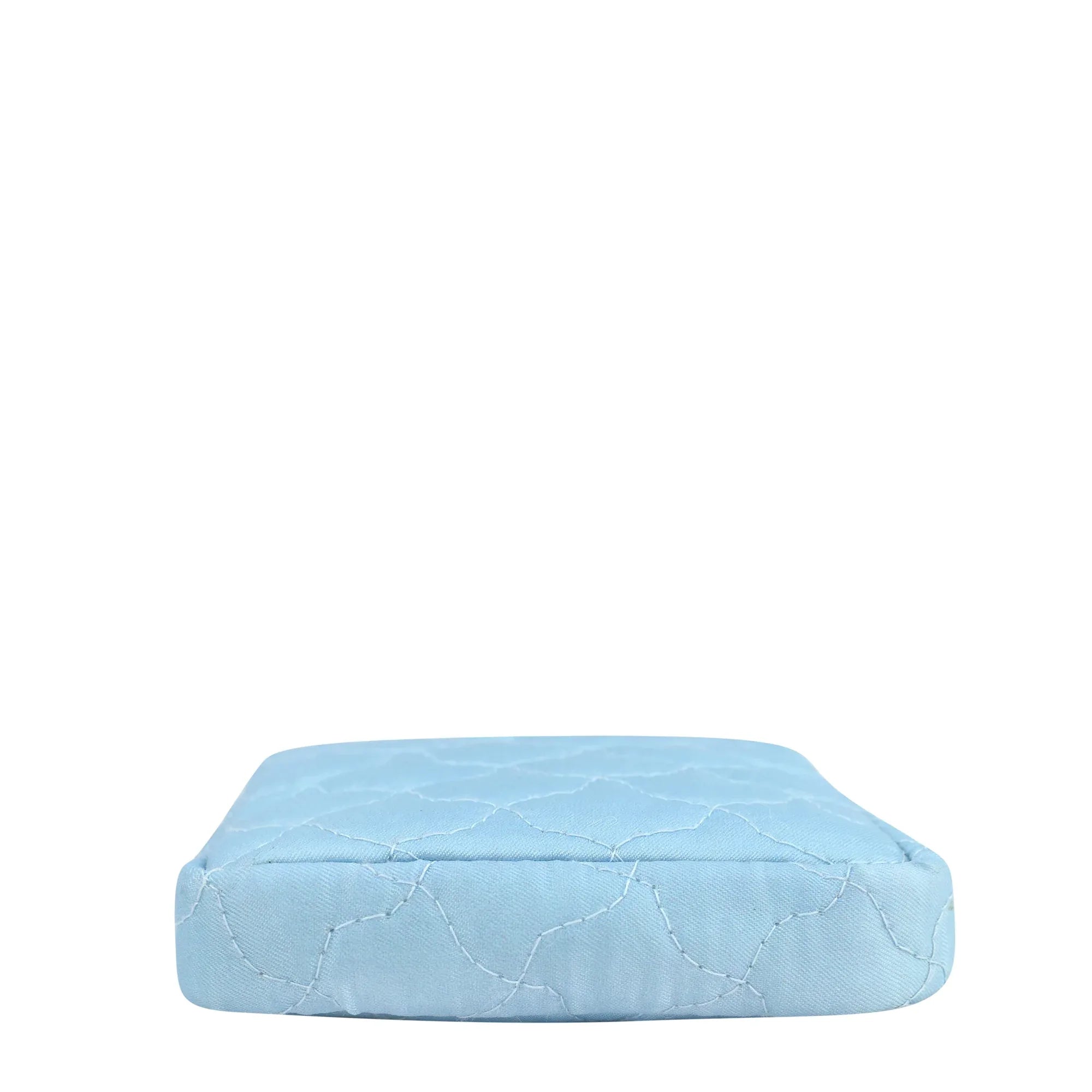 Wanderlust Quilted Fabric Mini Travel Pouch - 18005