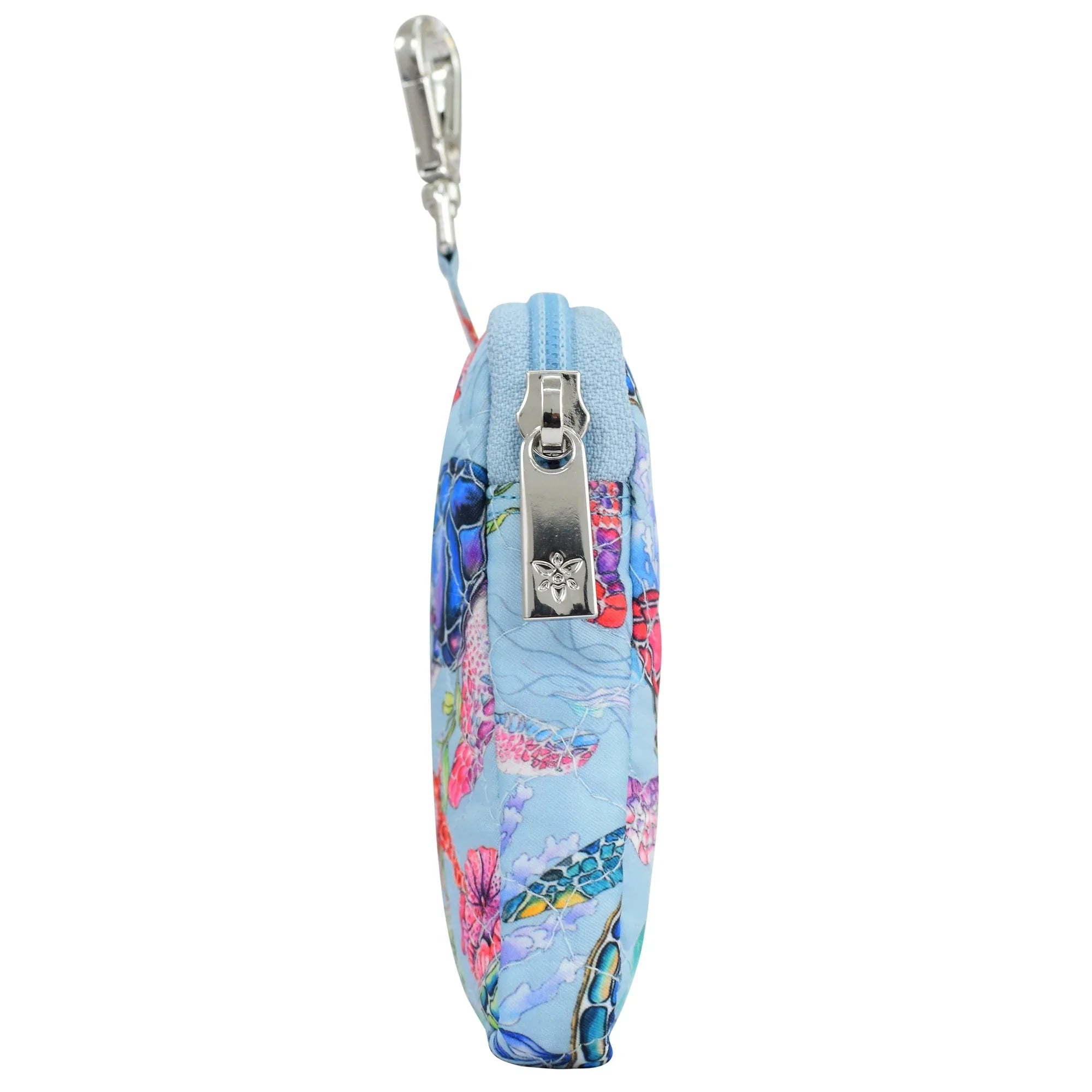 Wanderlust Quilted Fabric Mini Travel Pouch - 18005