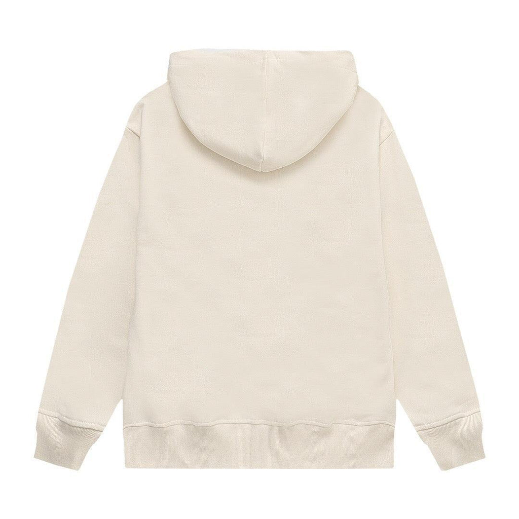 Loewe Relaxed fit hoodie in cotton Beige Banlieue91