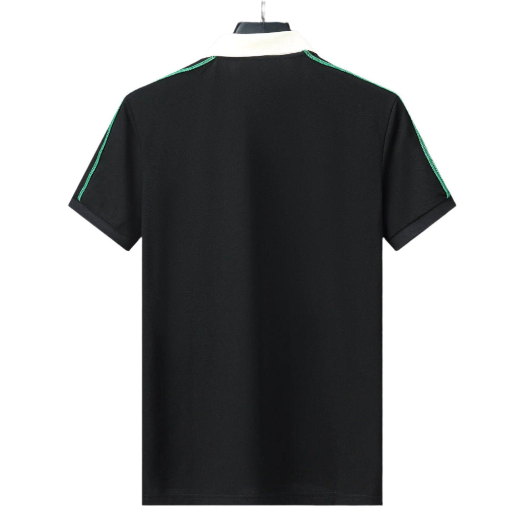 Gucci Black T-shirt with a collar Banlieue91