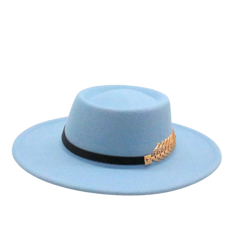 Autumn Winter Women Men  Vintage Fedora Women's Foldable Short Brim  Floppy Hat Gentleman Elegant Warm Hats Lady Party Luxury Caps Classic Summer Beach Sun Hat Stevvex