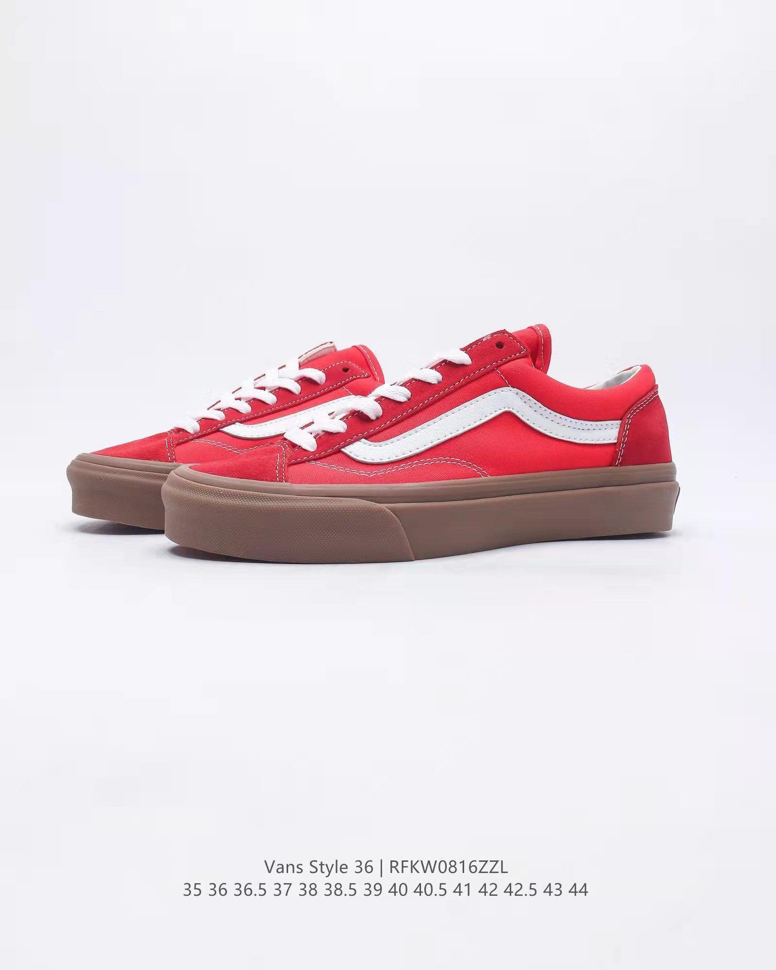Vans Gum Style 36 'Red' Banlieue91