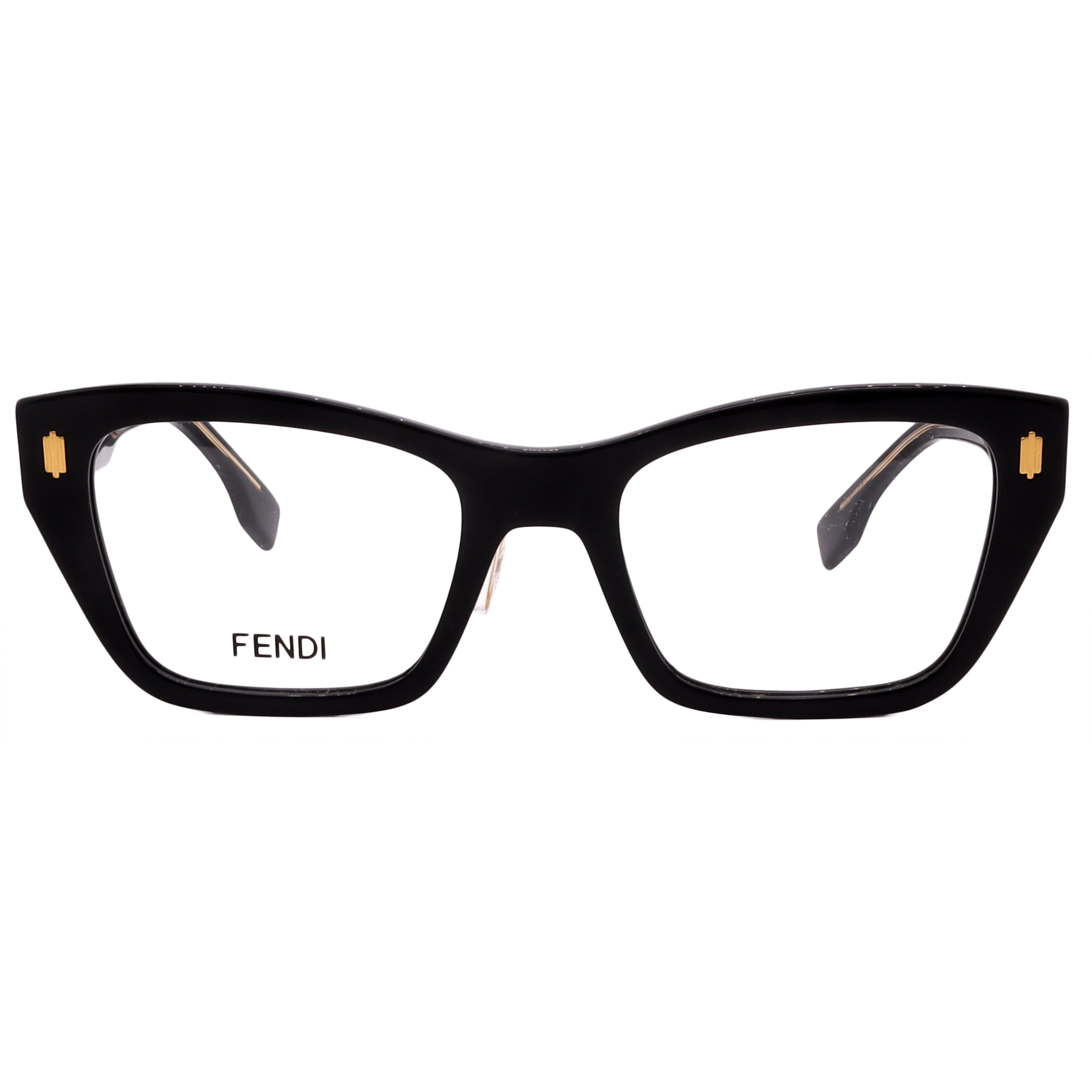 FENDI OPTICAL FE50118F-001-52-20-145 Non-Polarized FrameVault