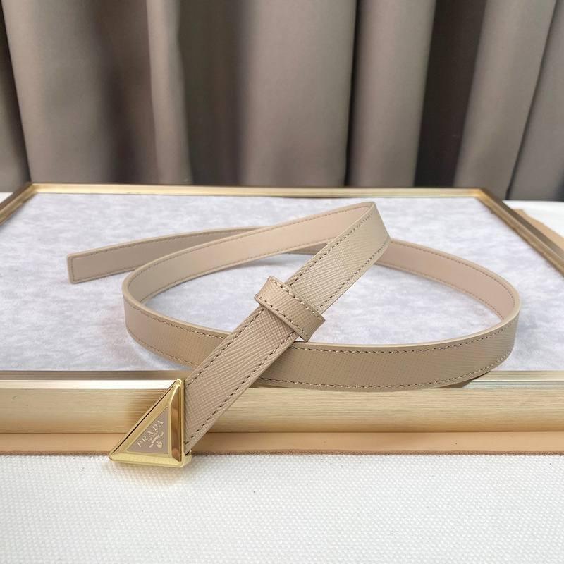 Prada Saffiano leather belt 'Sand Beige' Banlieue91
