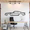 1978 Camaro Z28 Metal Car Wall Art - MT0181