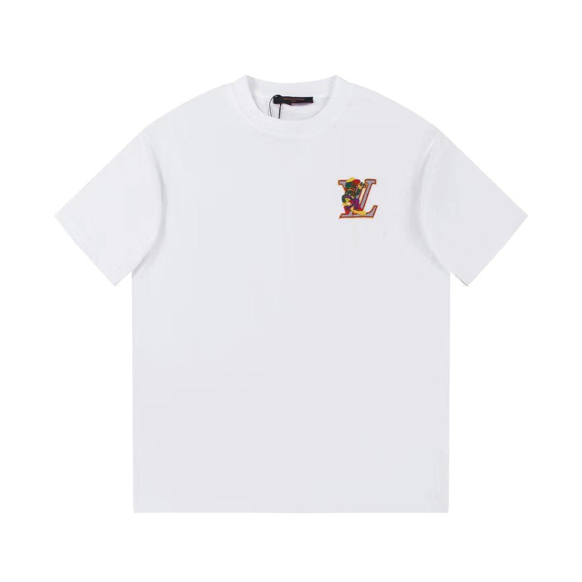 Louis Vuitton T-Shirt Without Collar 'White' Banlieue91