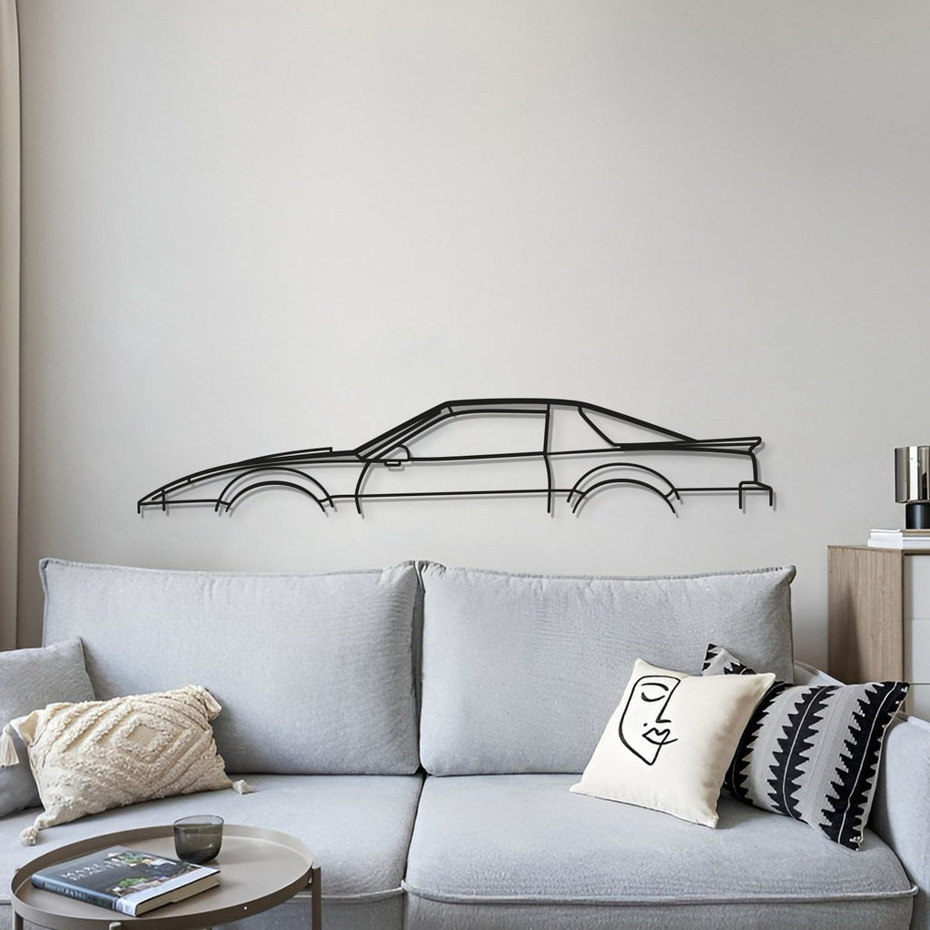 1988 Firebird Classic Metal Car Wall Art - MT0216
