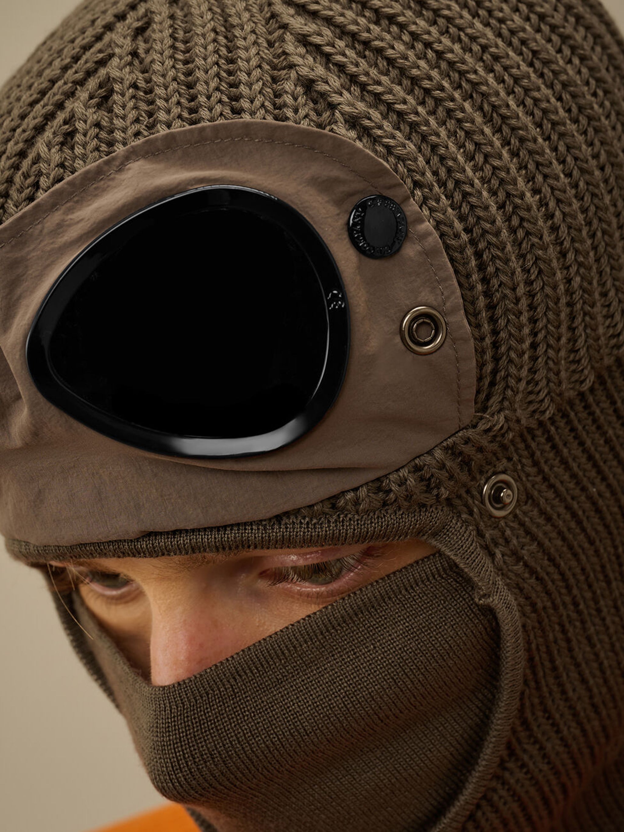 C.P.COMPANY Extrafine Merino Wool Goggle Balaclava