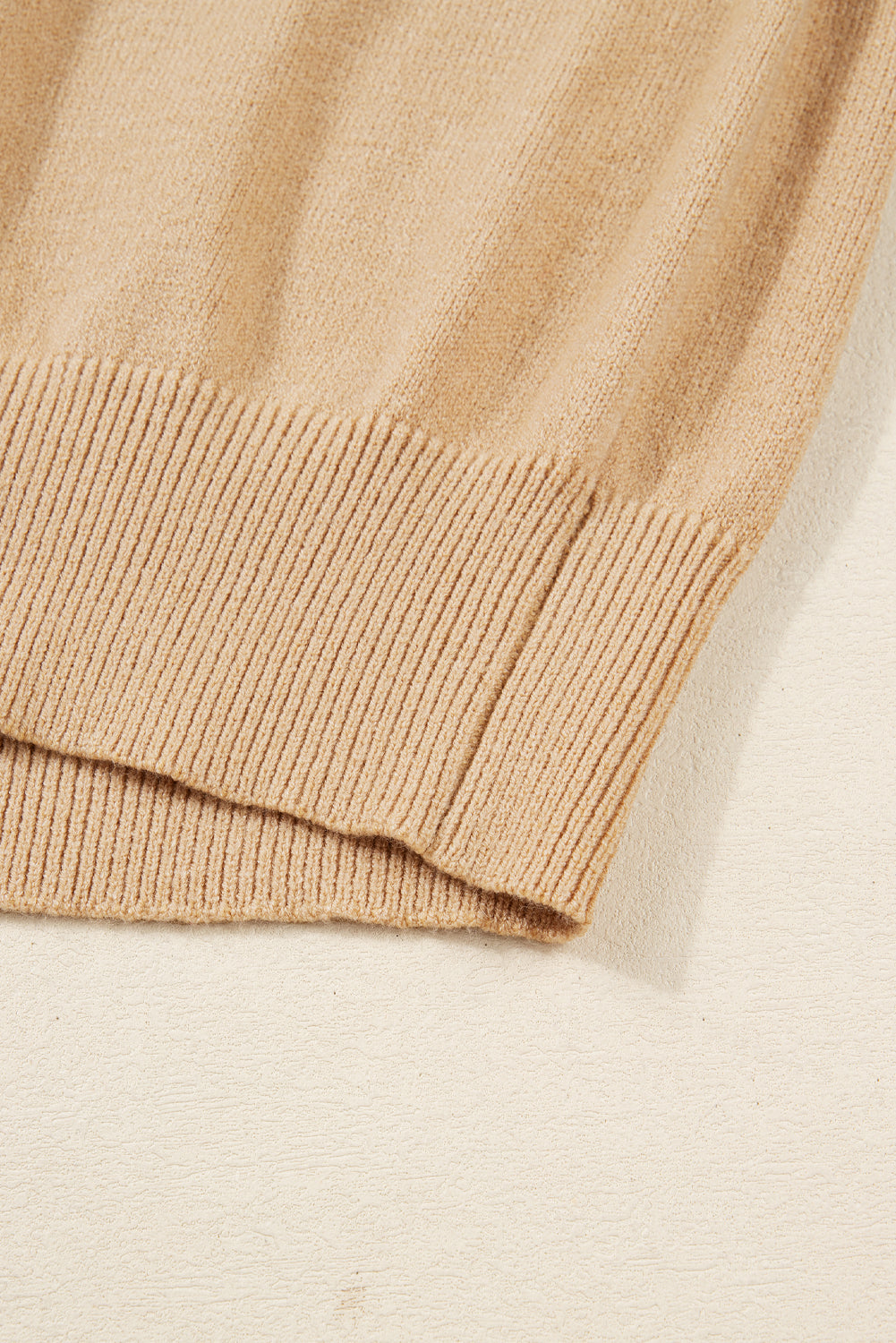 Smoke Gray Lantern Sleeve Sweater Pleated Knitted Mini Skirt Set