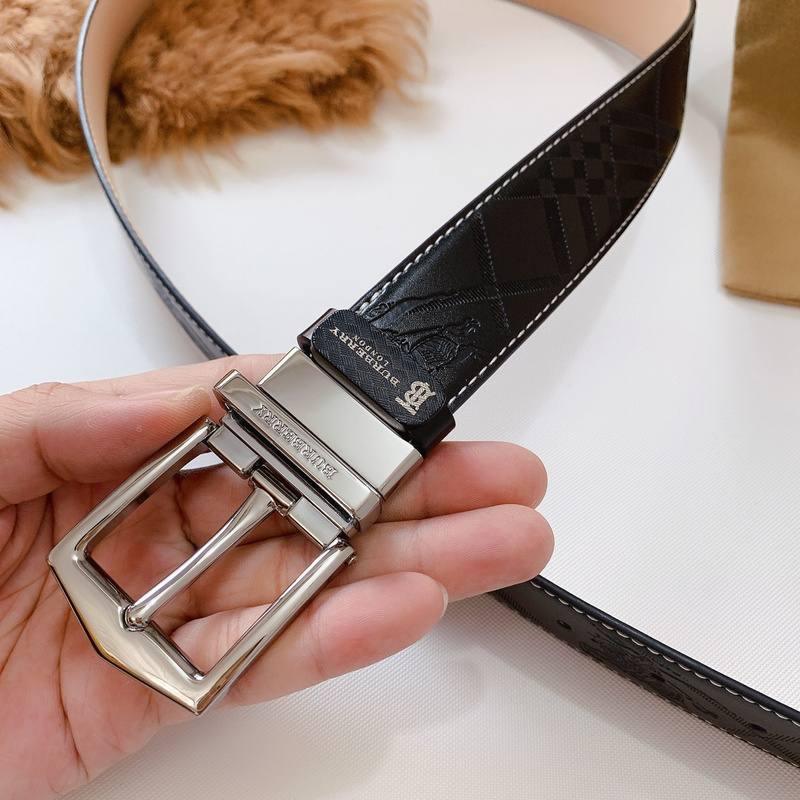 Burberry Leather Vintage Belt 'Black' Banlieue91