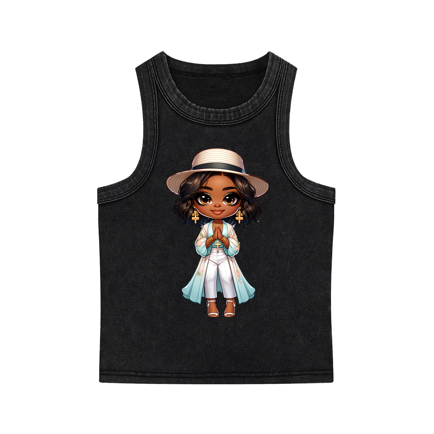 Snow Washed Tank Top