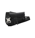 Dior Saddle Bag Black Grained Calfskin Banlieue91