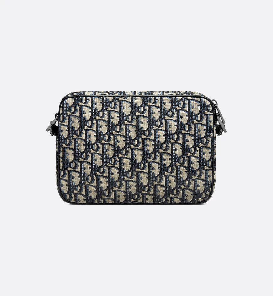 Dior Saddle Triple Pouch Black Dior Oblique Jacquard Banlieue91