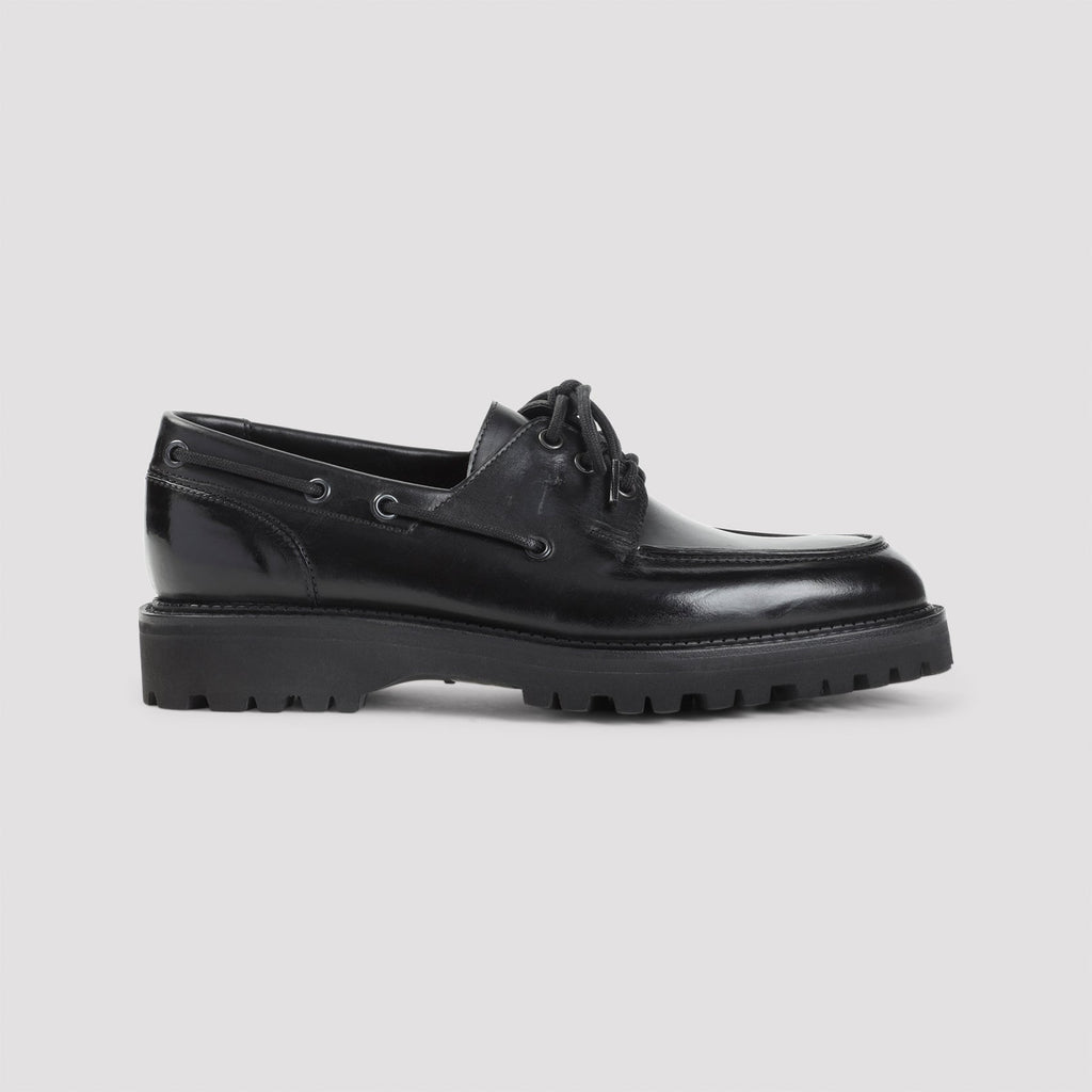 JOHN LOBB Leather Derbies for Men - Round Toe Design Banlieue91
