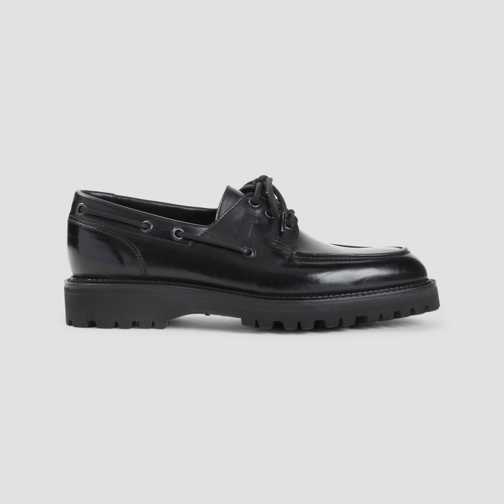JOHN LOBB Leather Derbies for Men - Round Toe Design Banlieue91