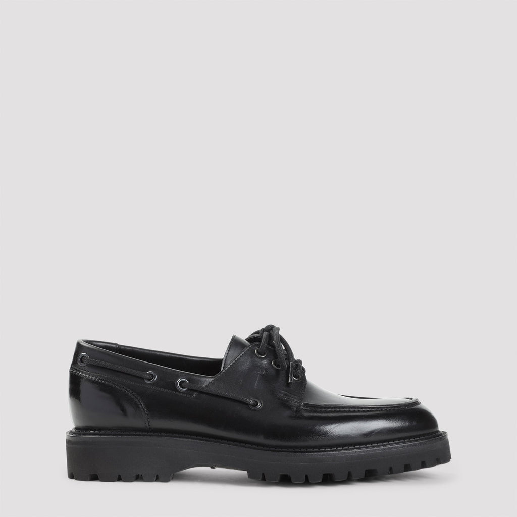 JOHN LOBB Leather Derbies for Men - Round Toe Design Banlieue91