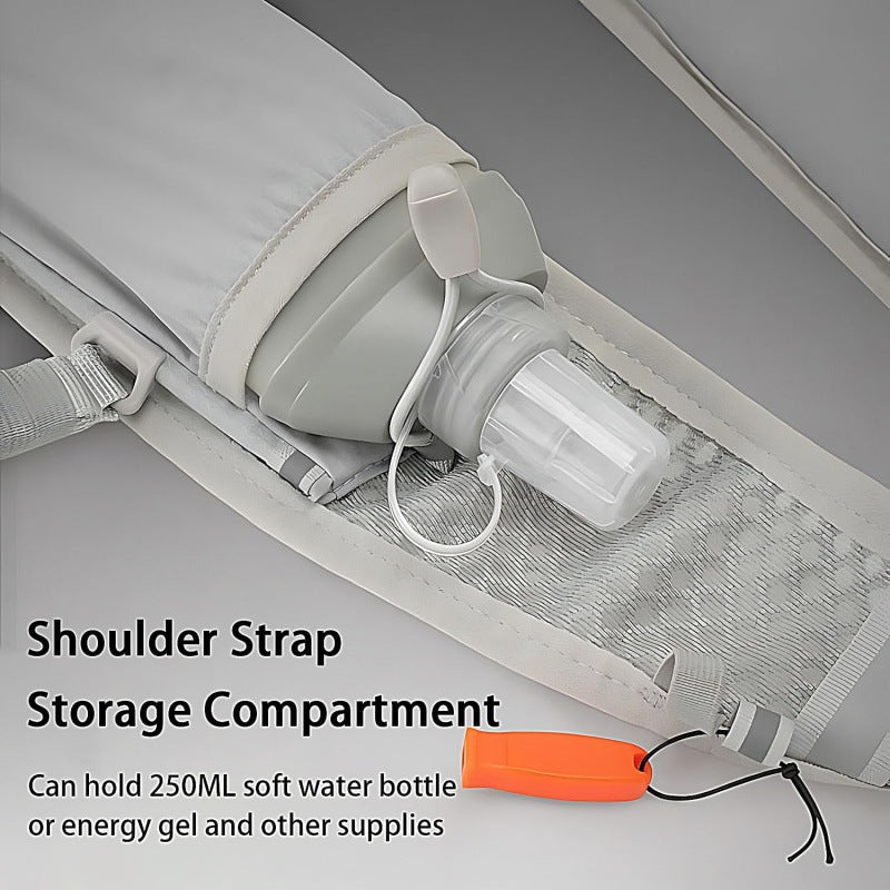 Hydration vests for sports, ultralight backpacks, bike water bags.