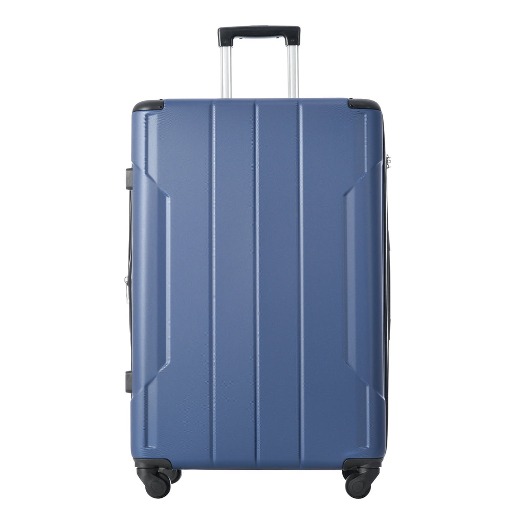 Hardshell Luggage Spinner Suitcase with TSA Lock Lightweight 20'' (Single Luggage) Blue + ABS + 20 Inch Carry On