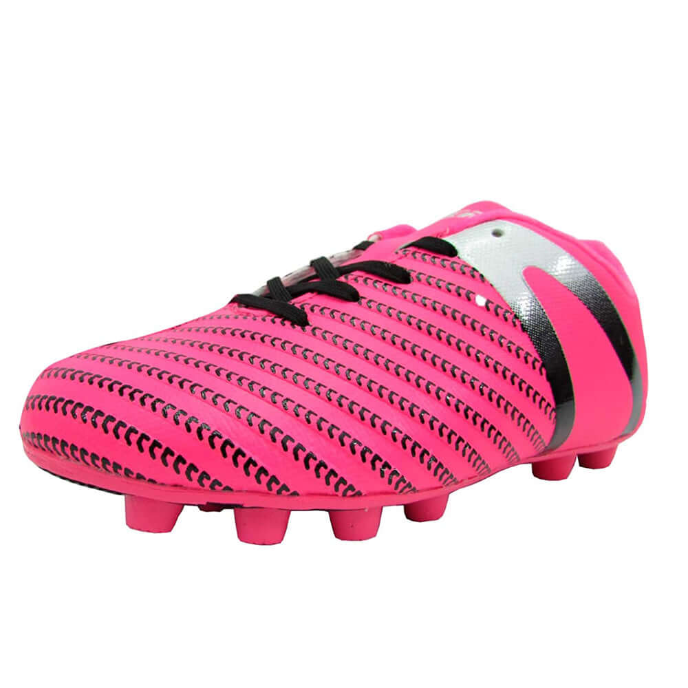 Vizari Impact Firm Ground Soccer Shoes – Pink/Silver Vizari Sports