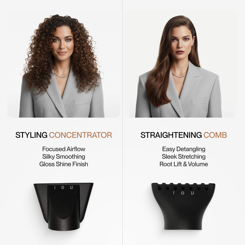 COCCO® Nano Pro Hair Dryer (Black)