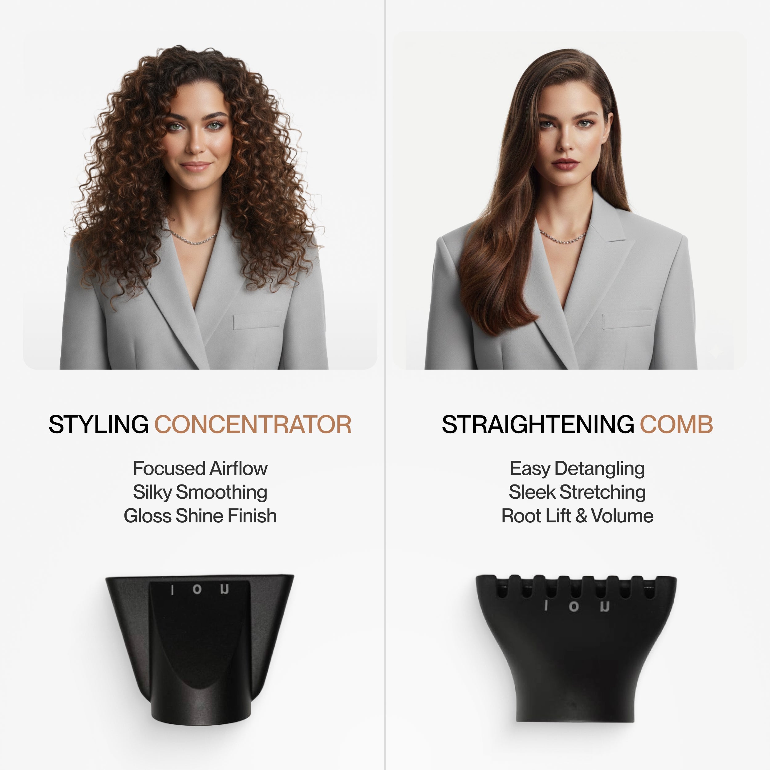 COCCO® Nano Pro Hair Dryer (Black)