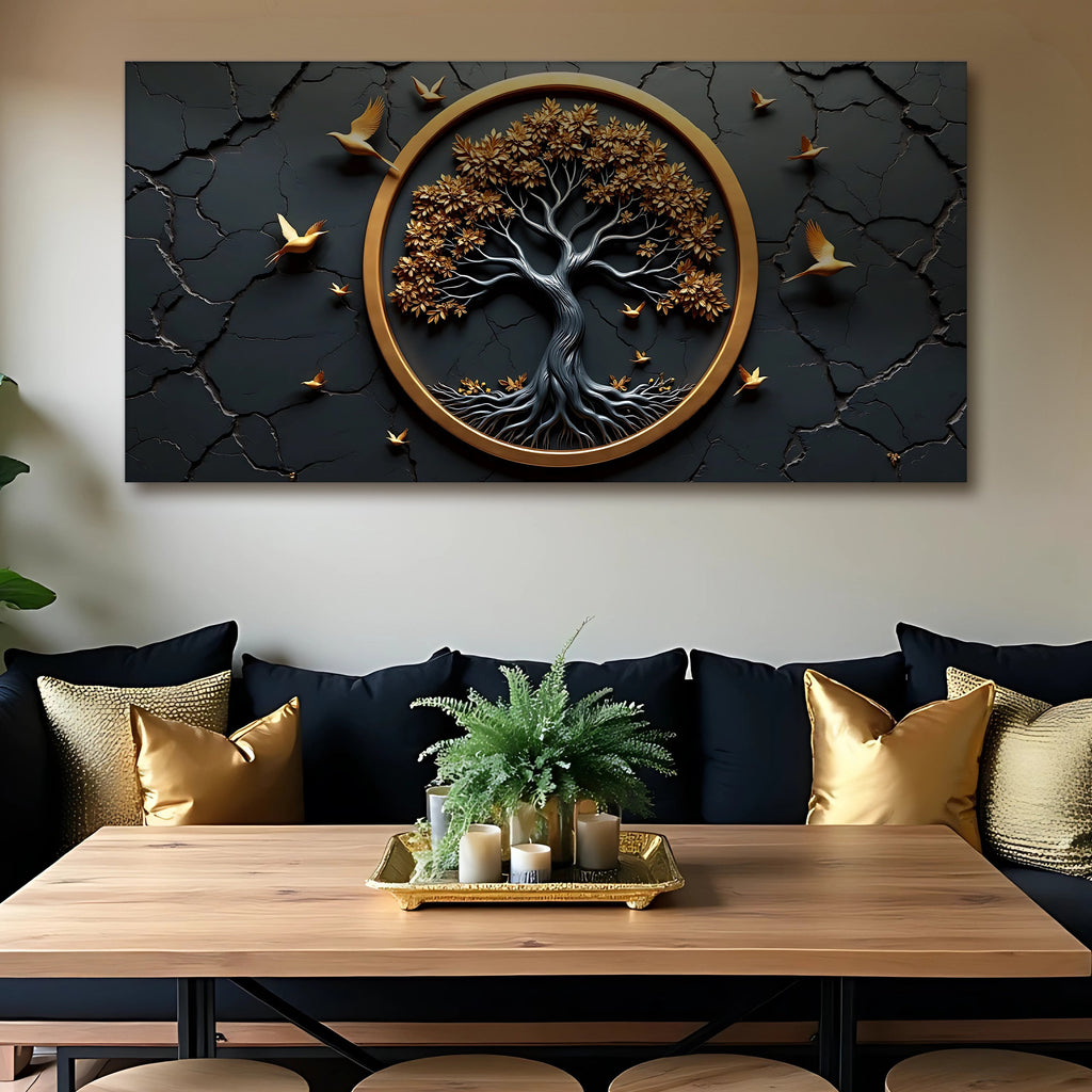 3D Celtic Tree of Life Wall Art IV Tailored Canvases