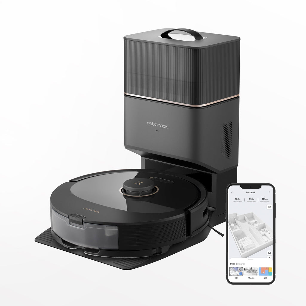 Roborock Q8 Max+ Robot Vacuum and Mop with Auto-Empty Dock Roborock US Official Store