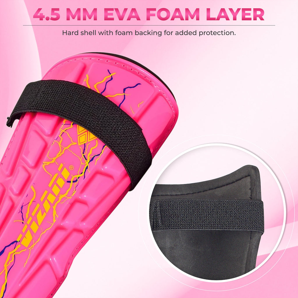 Vizari Zodiac Soccer Shin Guard with Detachable Ankle Protection – Pink Vizari Sports