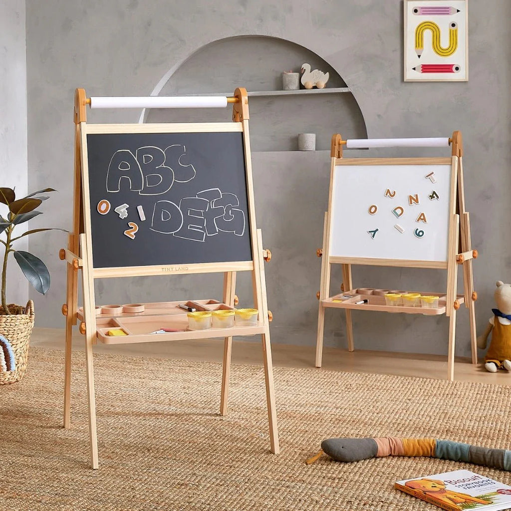 Tiny Land® Caramel Magnitales Easel for Kids Tiny Land INC