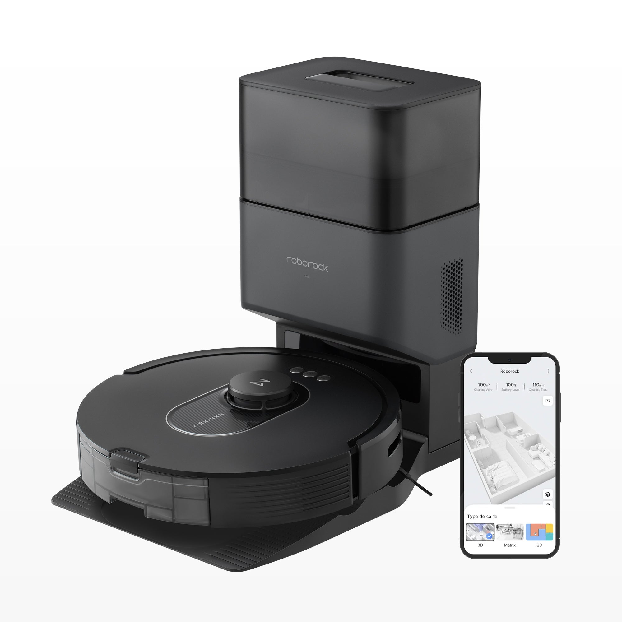 Roborock Q5 Max+ Robot Vacuum Cleaner with Auto-Empty Dock Roborock US Official Store