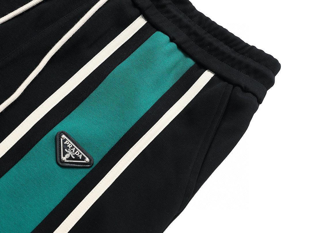Prada Long Pant 'Black/Green' Banlieue91