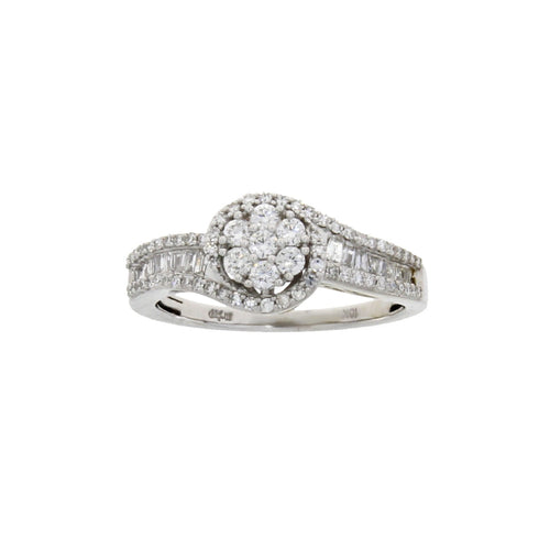 .50ct Diamond Eng Only 10KT White Gold Bids.com