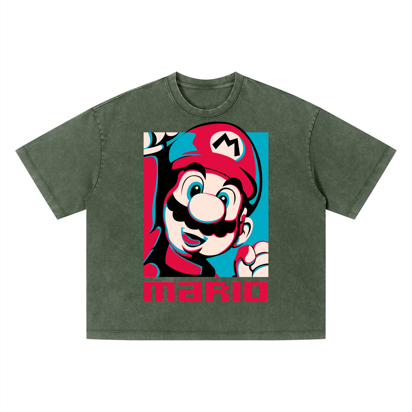 Unisex Vintage Wash Boxy T-Shirt