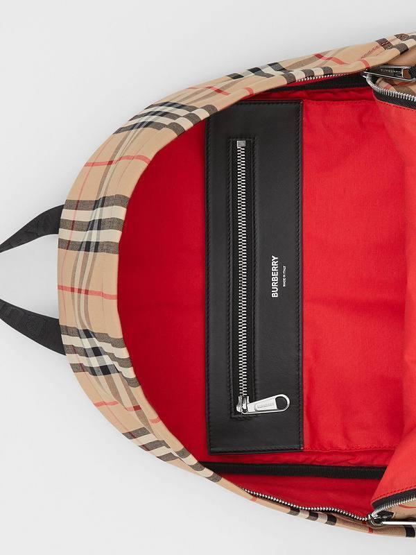 Burberry Vintage Check Nylon Backpack Banlieue91