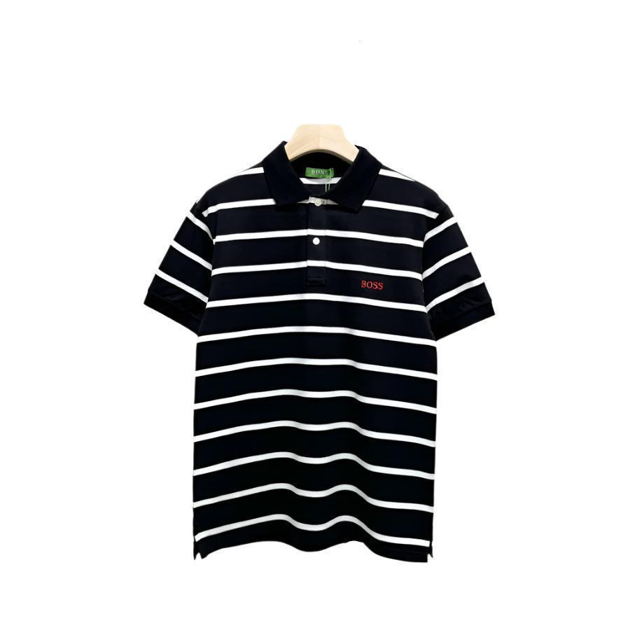 Hugo Boss Black T-Shirt with Collar Banlieue91