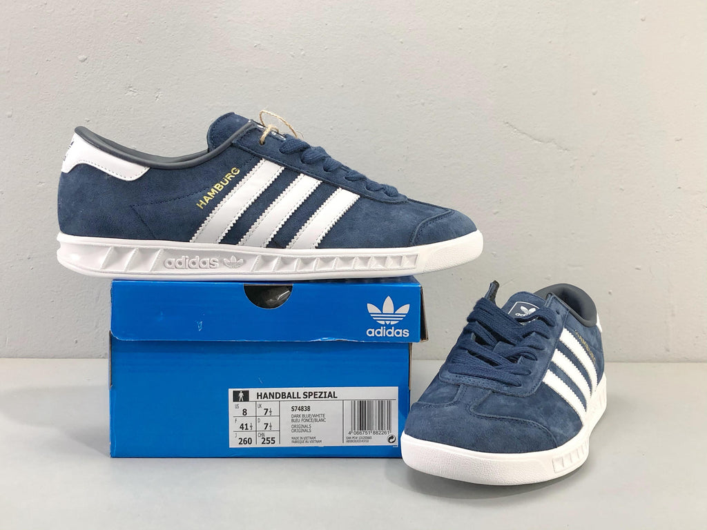 Adidas Originals Hamburg 'Dark Blue White' Banlieue91