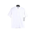 Thom Browne White T-Shirt with Collar Banlieue91