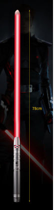 Children's Luminous Toys Star Wars Light Sword Metal Handle Exciting Light Sword 14 Colors Two-in-one Spot Straight