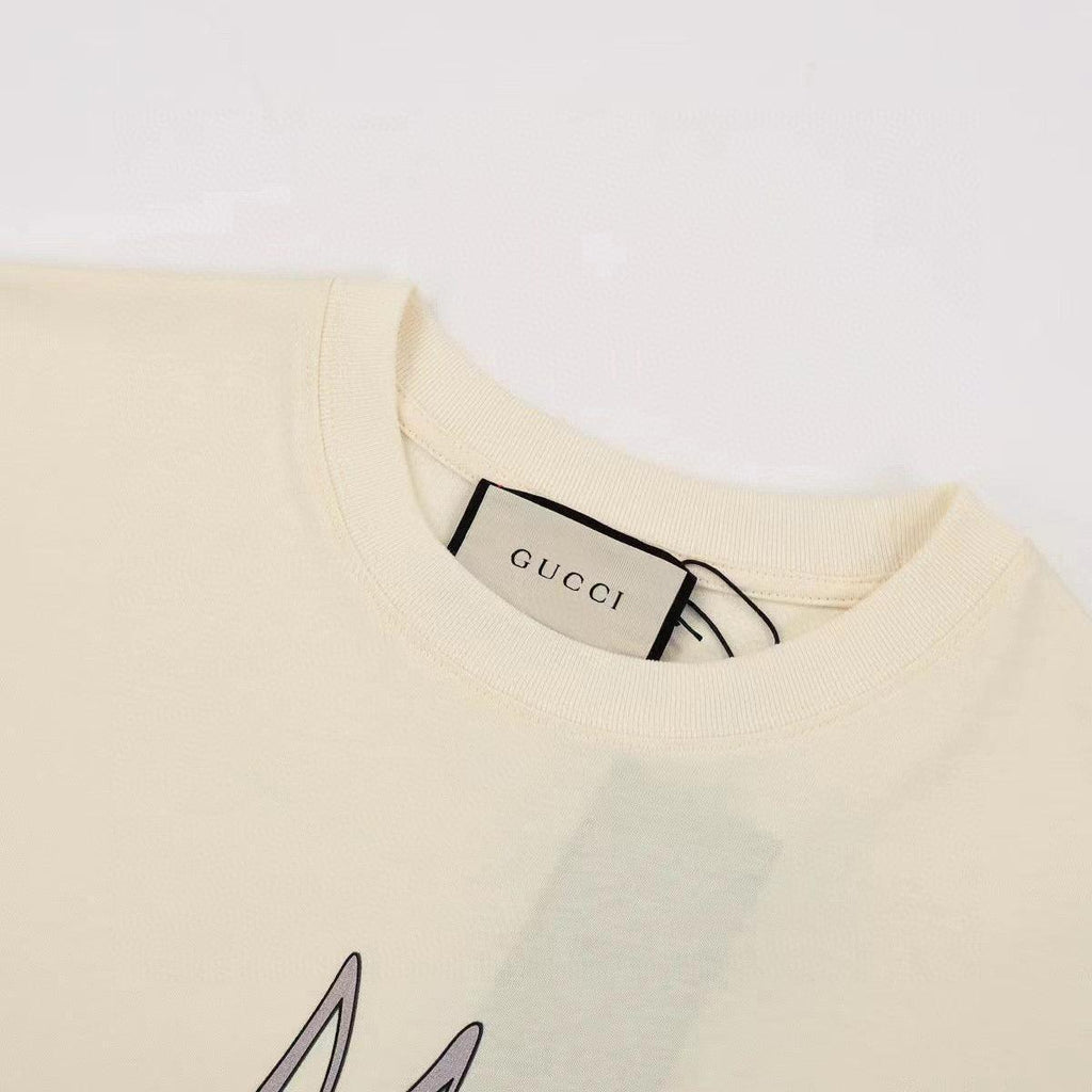 Gucci T-Shirt Without Collar 'Beige' Banlieue91
