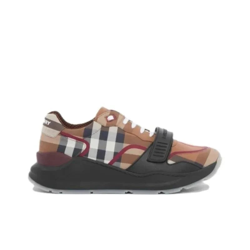 Burberry Ramsey Check Sneakers Birch Brown Banlieue91