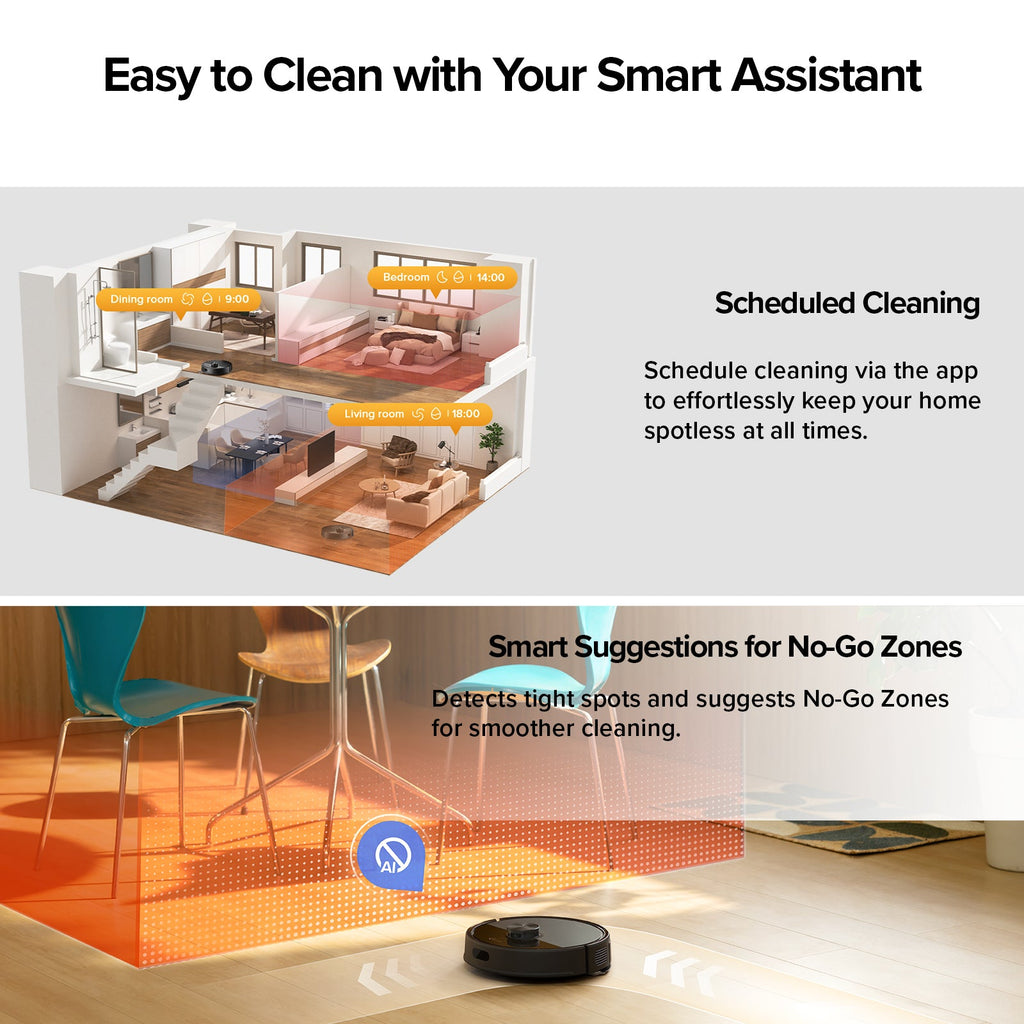 Roborock Q7 M5+ Robot Vacuum and Mop with Auto- Empty Dock (Upgraded from Q5 Max+) Roborock US Official Store