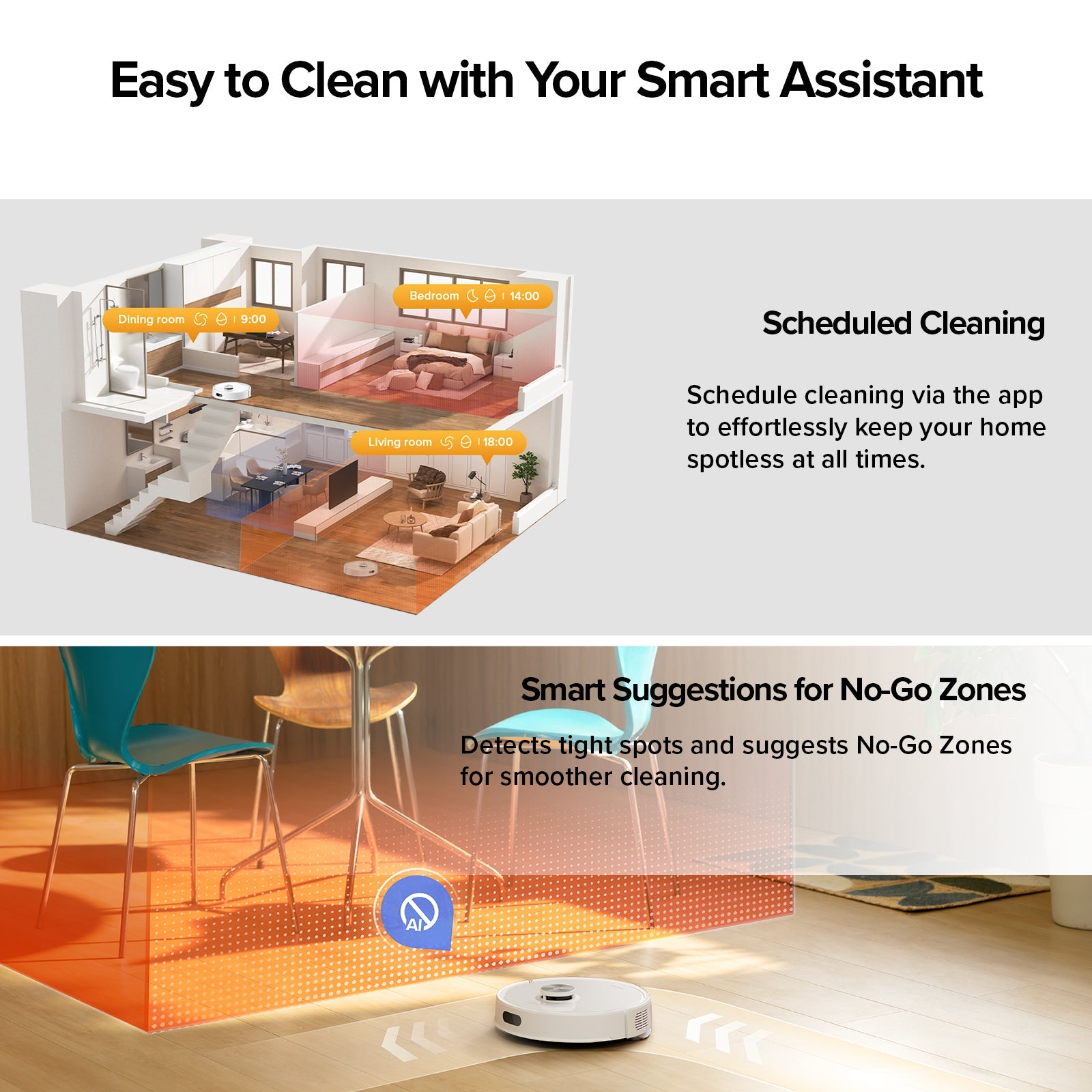 Roborock Q7 M5+ Robot Vacuum and Mop with Auto- Empty Dock (Upgraded from Q5 Max+) Roborock US Official Store