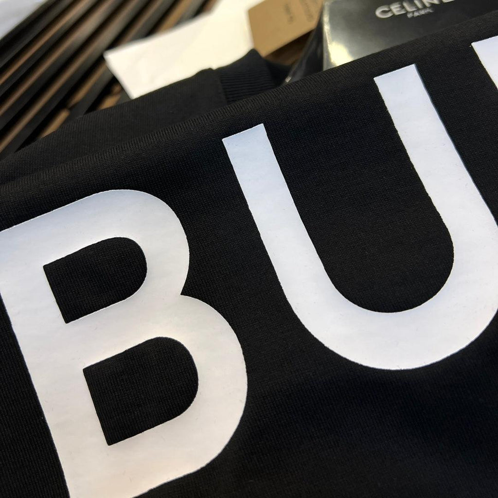 Burberry Black T-Shirt Without Collar Banlieue91